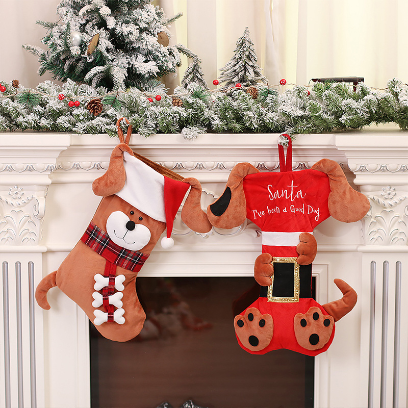 3D Tier-Weihnachtsstrümpfe Plü – Christmas Stocking Hanging Bewertung und Preis