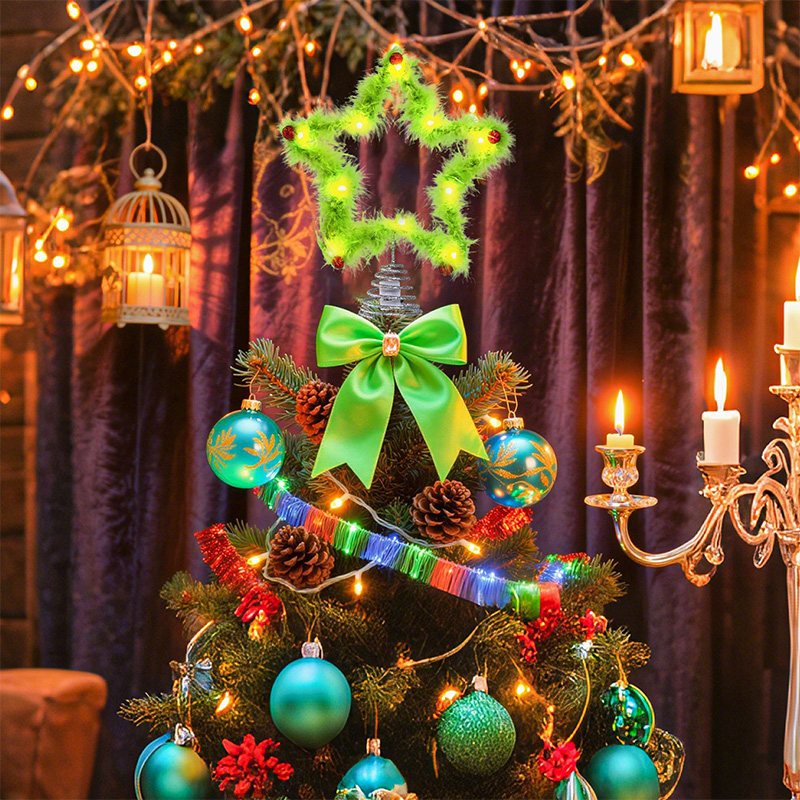 Plüsch fünfzackiger Stern Twis – Star Tree Topper Bewertung und Preis