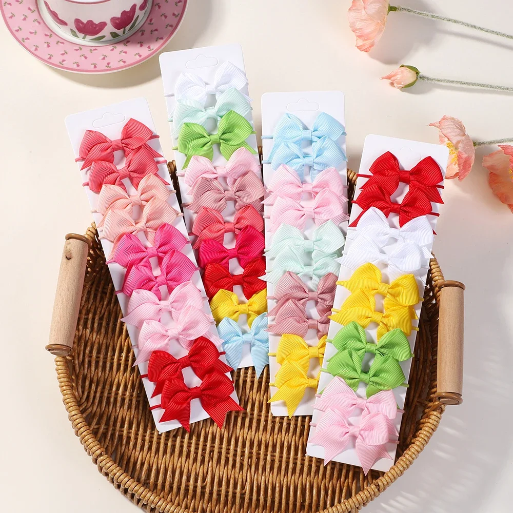 10 Stücke Bögen Elastische Haa – Ribbon Bow Gift Bewertung und Preis