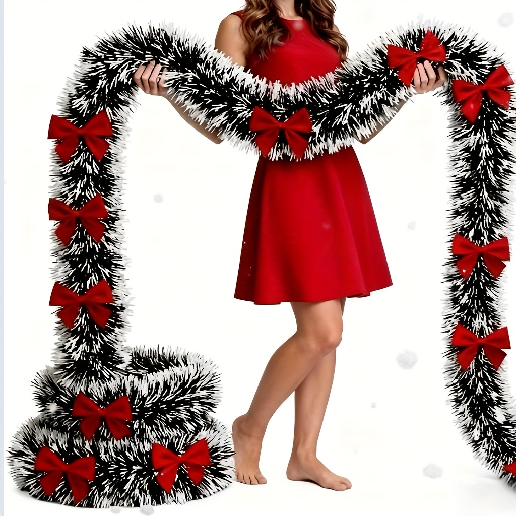 Künstliche Weihnachtsgirlande, – Tinsel Garland Decoration Bewertung und Preis