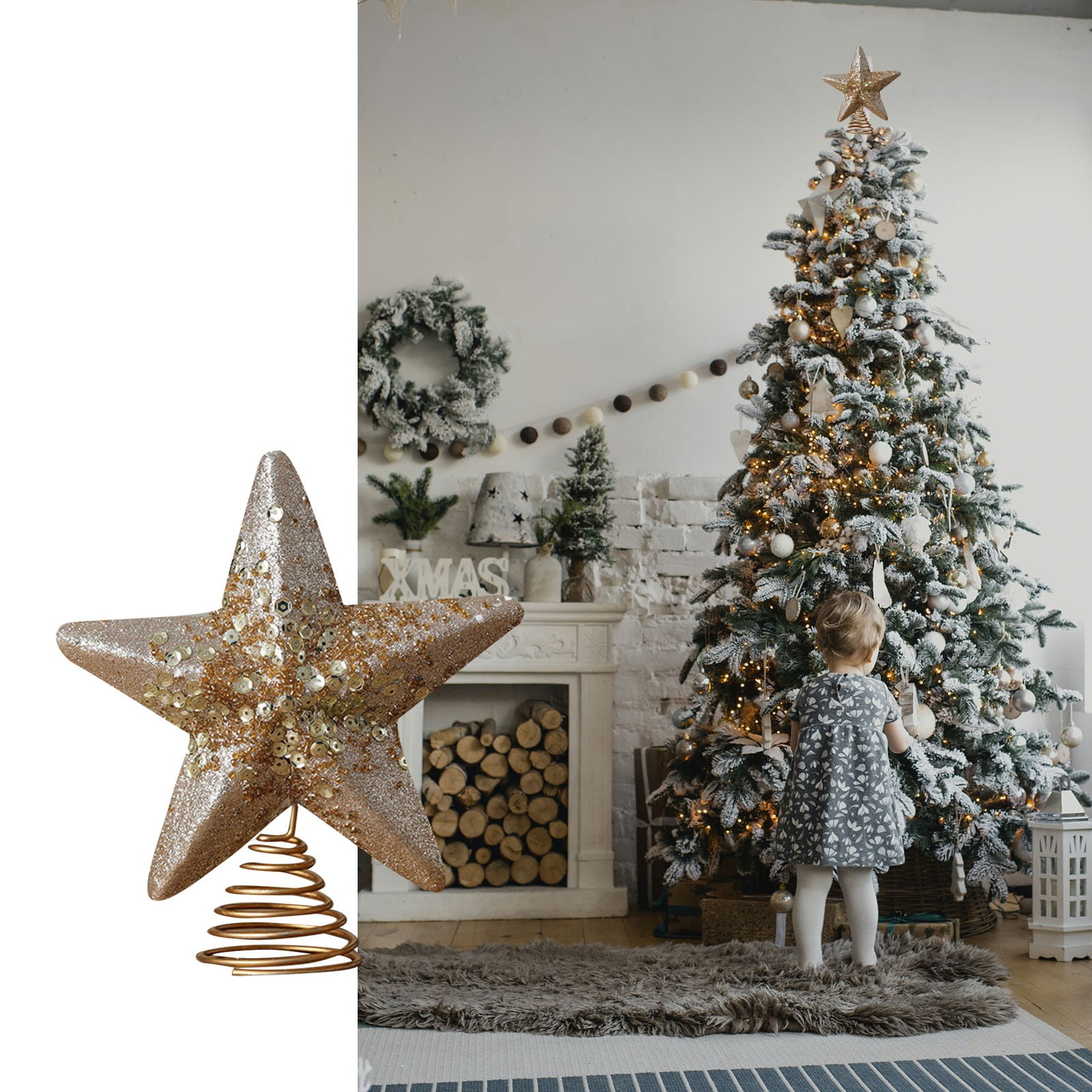 Weihnachtsbaum Top Stern Dekor – Star Tree Topper Bewertung und Preis