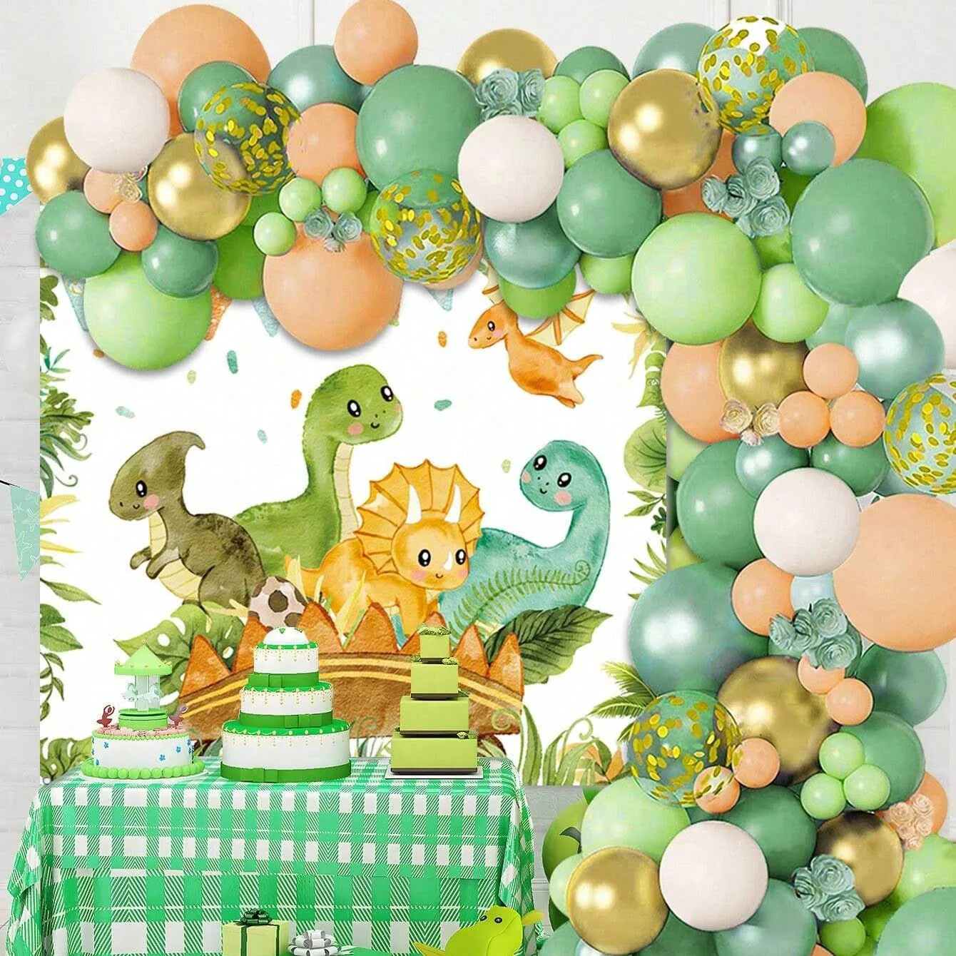 Dinosaurier-Ballon-Set, Bogen  – Tinsel Garland Decoration Bewertung und Preis