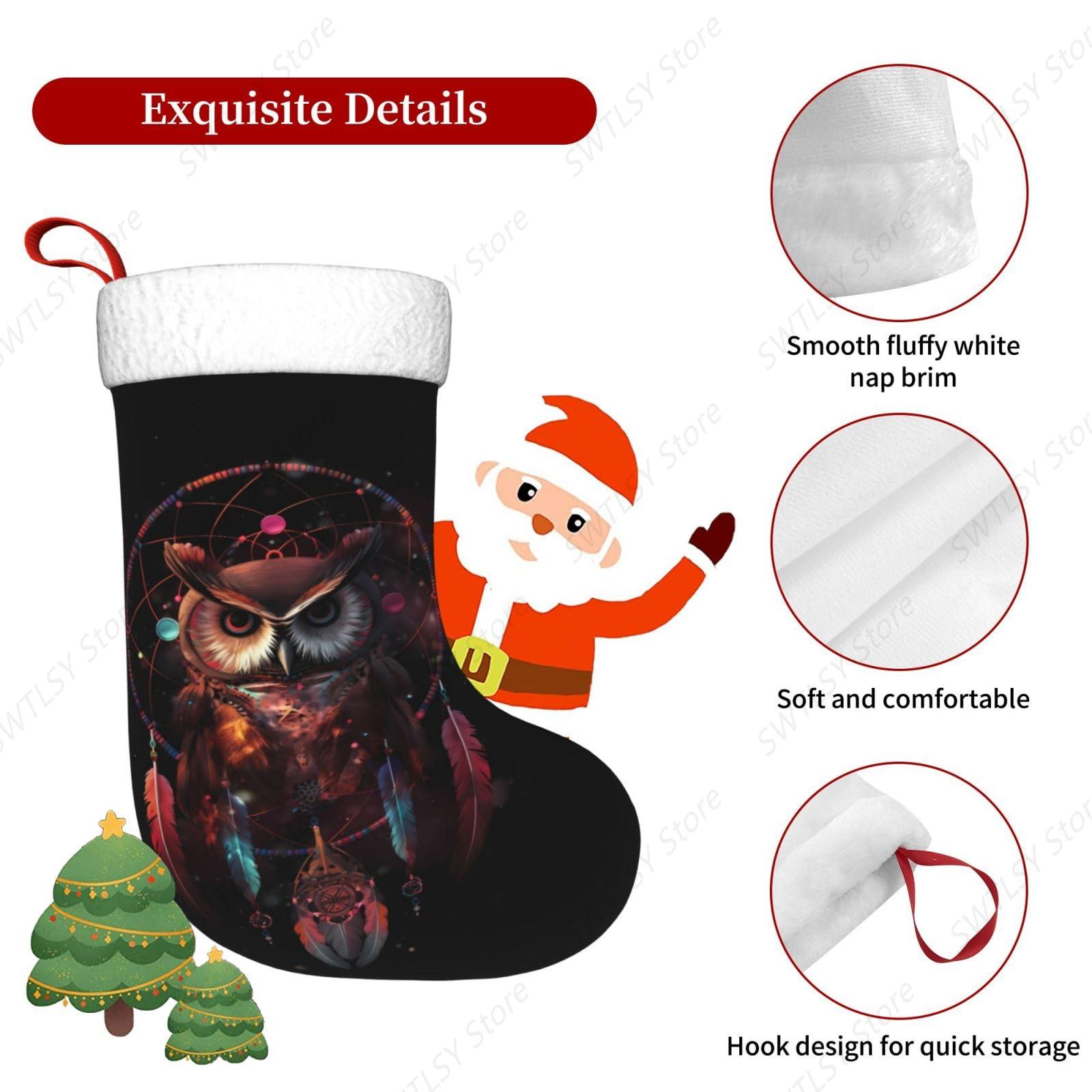 Eulen-Regenbogenfänger, große  – Christmas Stocking Hanging Bewertung und Preis