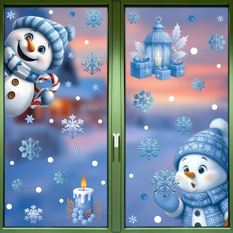 DIY Weihnachts-PVC-Fensterfoli – Snowflake Window Decal Bewertung und Preis