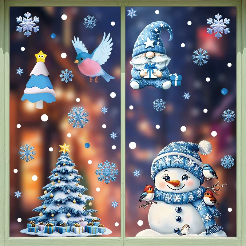 DIY Weihnachts-PVC-Fensterfoli – Snowflake Window Decal Bewertung und Preis