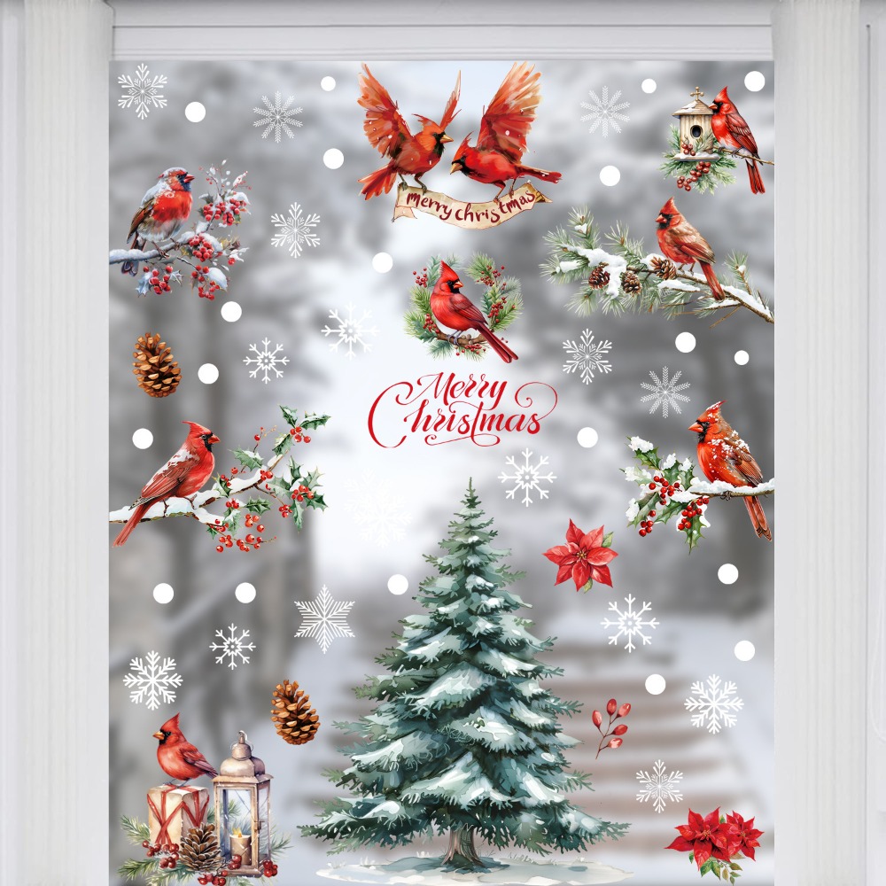 9 Stück Weihnachts-Fensteraufk – Snowflake Window Decal Bewertung und Preis