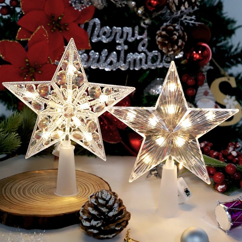 15 cm Weihnachtsdekoration, le – Star Tree Topper Bewertung und Preis