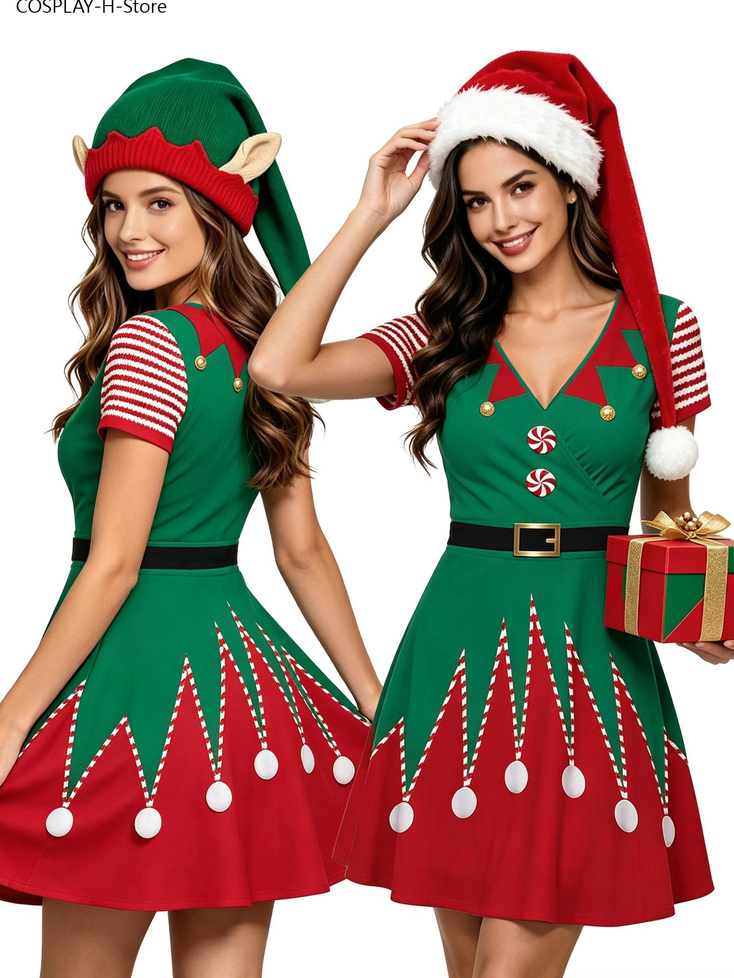 Weihnachts-Elfenkleid für Dame – Elf Costume Christmas Bewertung und Preis